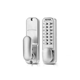VEVOR Mechanical Keyless Entry Door Lock, 14 Key Mechanical Door Lock, Mechanical Keypad Door Knob