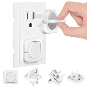 Outlet Covers Baby Proofing, 40 Pack Child Proof Plug Socket Covers Electric Plug Protectors Safety Caps to Prevent Power Shock, for US 3-Prong
