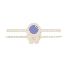 Anti Collision Door Lock Mute Cover Protective Cushion Lock Cover (Color: White, Type: Door Lock)