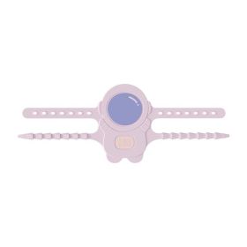 Anti Collision Door Lock Mute Cover Protective Cushion Lock Cover (Color: Pink, Type: Door Lock)